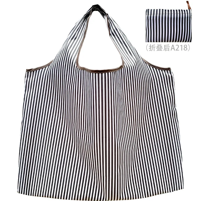 Foldable Eco-Friendly Oxford Cloth Shopping Bag - Large Portable Grocery Tote
