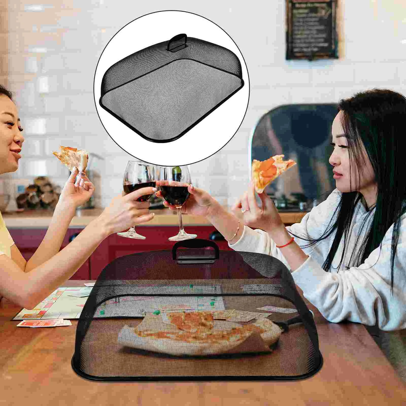 

Metal Dining Cover Bowl Covers Dish Food Tent Storage Reliable Party Supplies Simple Kitchen Iron