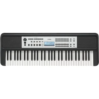 Yamaha YPT380 61Key Touch Sensitive Portable Keyboard with Grand Piano Sound and Acoustic Piano Touch for Music Practice and Pe