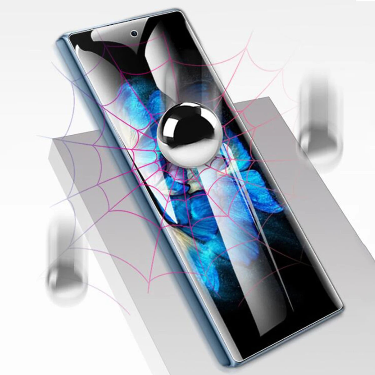 Pellicola idrogel anteriore posteriore per Samsung Galaxy Z Fold 6 5 4 5G Protezione schermo infrangibile a membrana per Samsung Galaxy Z Fold 3 2 - immagine 5