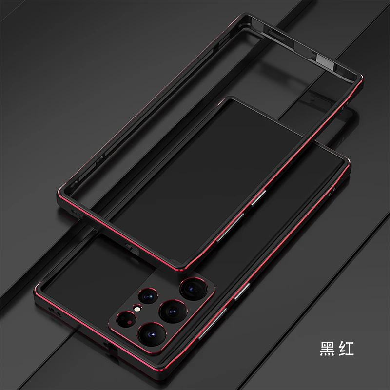 

Metal Aluminum Bumper For Samsung Galaxy S22 Ultra 5G S22 Plus Case Frame Cover Shockproof Phone Cases with Carmera Protector