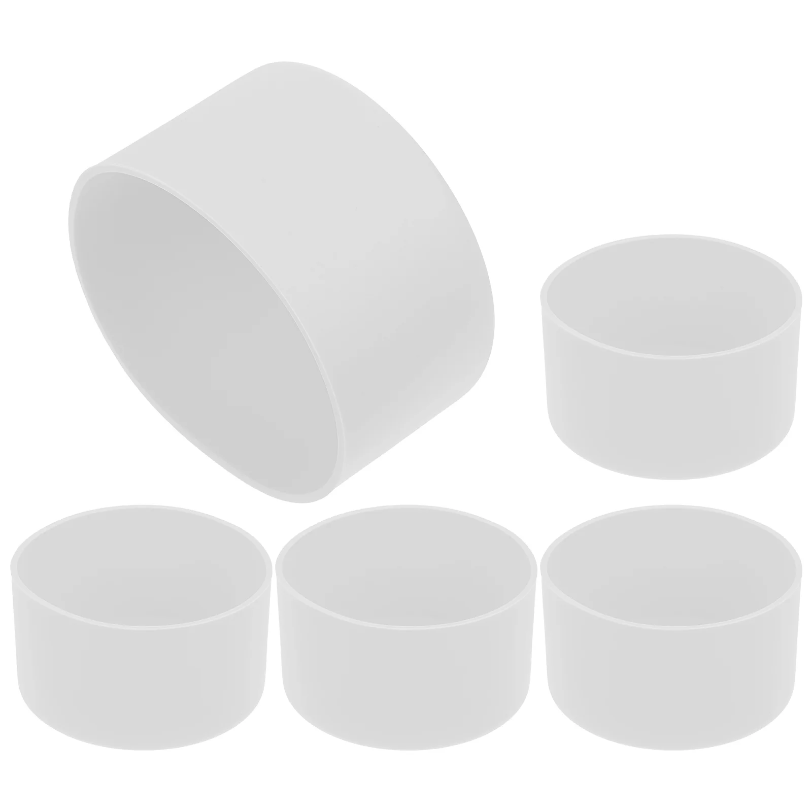 

5pcs Insulation Water Cup Covers Cup Bottom Protective Covers Water Bottle Boot