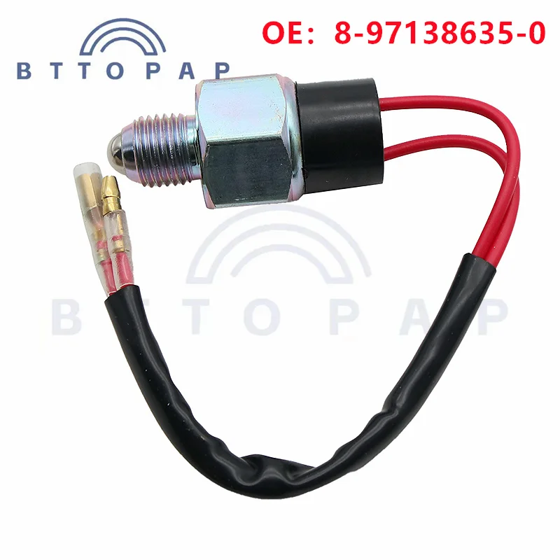 Reversing Lamp Switch 8-97138635-0 For Isuzu NHR54 Series Models Automotive Spare Parts 8971386350