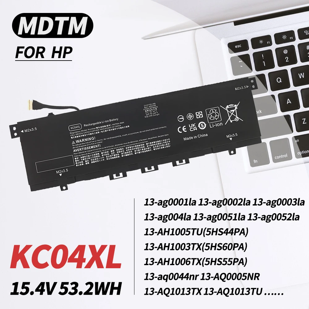 L08496-855 baterii KC04XL dla HP Envy X360 13-AG 13M-AQ 13-AR 13-ah 13-ah0051wm HSTNN-DB8P HSTNN-IB8K L08544-1C1 13-ag0001la