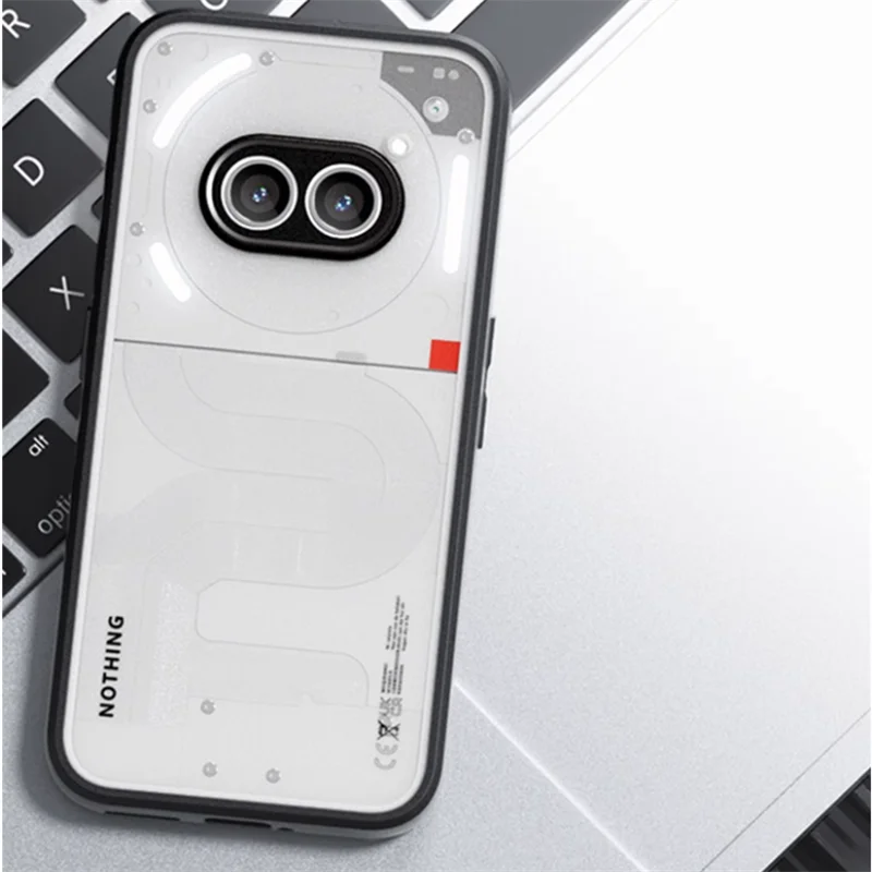 Custodia Trasparente Per Niente Telefono 2A Cover Niente Telefono 2A Fundas Hard Pc Camera Protector Custodia Posteriore Antiurto Per Nessun Telefono 