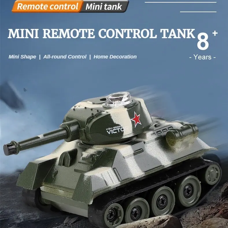 Robot Tank RC Militaire 2.4GHz - Camouflage Vert