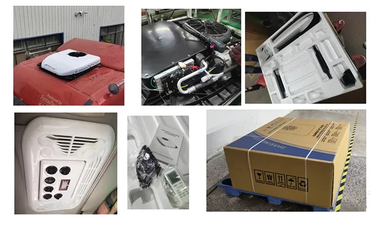 Best price superior quality actec max AC.161.064 RV 2.6kw 12/24V dc air conditioner 12 volt dc Car Roof Air Conditioner