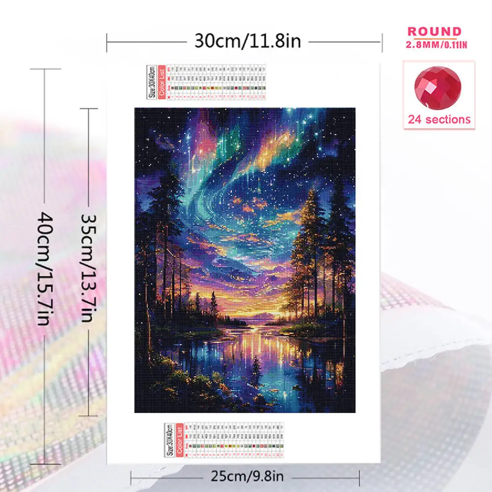 River Diamond Painting Kit 2