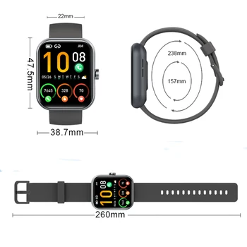 Smart Watch(Answer/Make Calls), 1.96 6