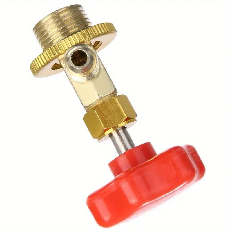 1PC SAE Auto AC Can Tap Valve Bottle Opener R134a M14 / 1/4" Leak-proof Switch For Car Air Conditioning Refrigerant auto ac can tap valve