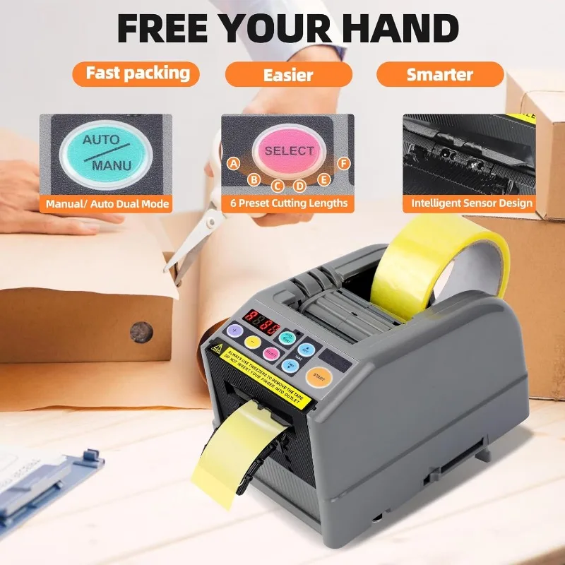 Cutting Machine, 39.9 Inches Advanced Automatic Tape Dispenser, Ideal for Shipping, Gift Wrapping, Schools, Restaurants 6