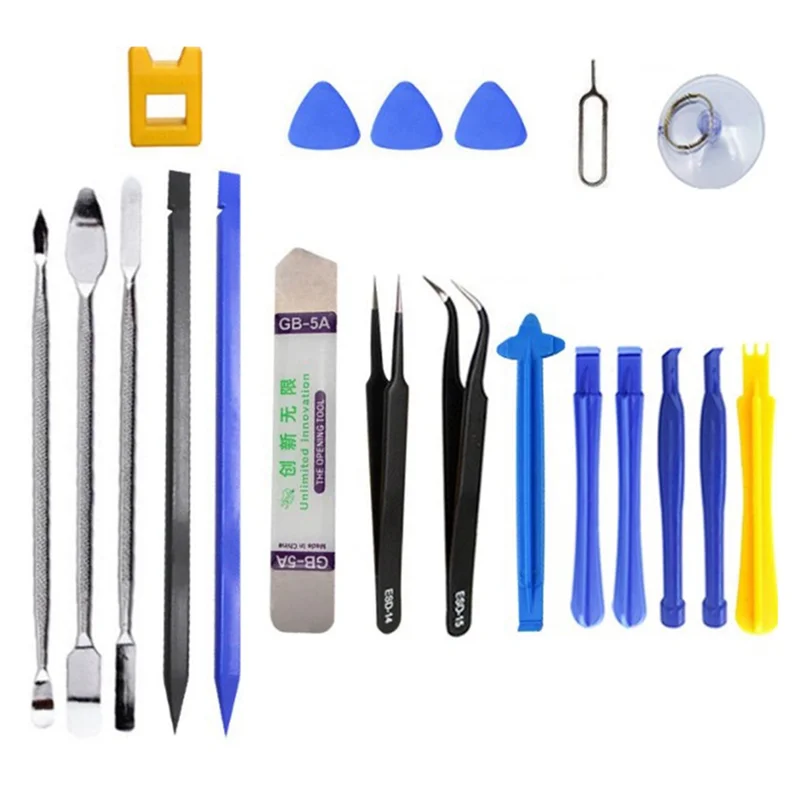 WCS-2X 45 in 1 kit di strumenti di riparazione per telefono cellulare con schermo LCD di apertura per telefono portatile kit di strumenti di riparazione per occhiali da orologio - Image 4