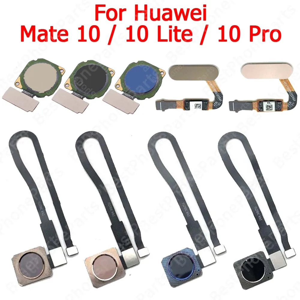 

Fingerprint Sensor Flex Cable Touch Menu For Huawei Mate 10 Lite Mate10 Pro Finger Print Scanner Home Button Replacement
