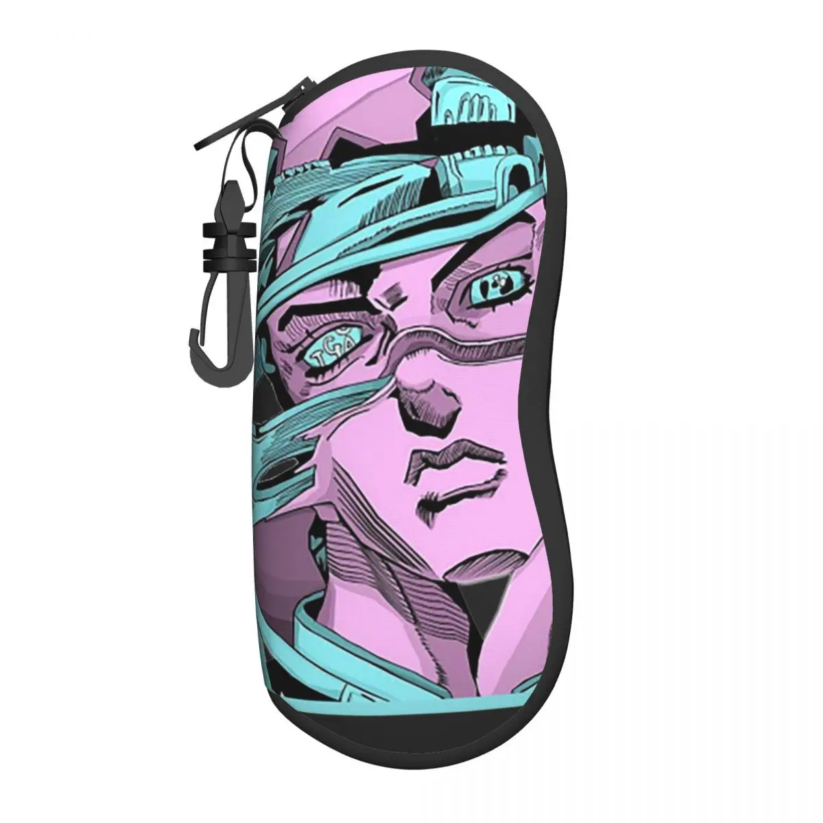

Jojo Bizarre Adventure Jotaro Kujo Glasses Case Student Anime Eyewear Storage Box Gift Eye Contacts Case