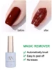 MIANEL 12ml Soak-Off Nail Polish Remover, Quickly & Easily, No Soaking Or Wrapping,Professional Gel Polish Remover For Nails Kit 2