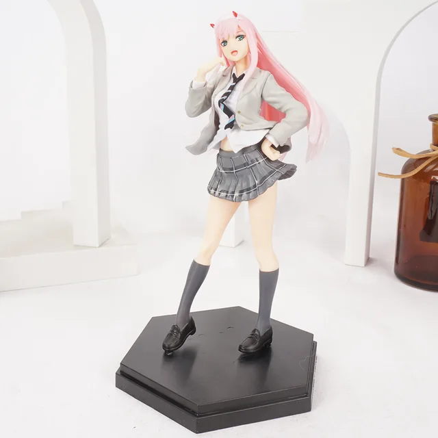 DARLING in the FRANXX Zero Two 02 Uniform Anime Action Figure Toys Doll  Collection Christmas Gift - AliExpress