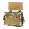 VULPO Tactical Sack Pouch Sub Abdominal Drop Down Belly Utility Bag For D3 Chest Rig MK3 Vest Hunting Accessories Bag 4