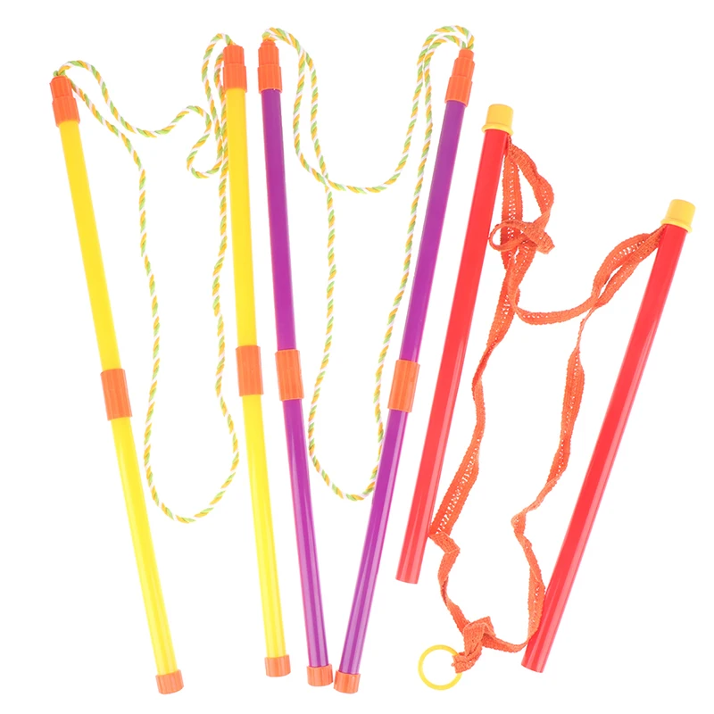 Double Pole Bubble Rope Color Giant Bubble Circle Show Props For Kids Big Bubbles Toy Gift Set Blowing Tool 1 Set kids bubble toys