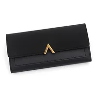 Long Purses For Women Wallet New Fashion Long Coin Purse Card Holder Small Ladies Wallet Female Hasp Mini Clutch billetera bolas 2