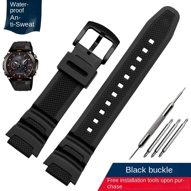 Pulseira De Nylon Para Relógio Casio - Compatível Com SGW-300H, SGW400, AE-1200WH - 18mm - Acessórios Masculinos