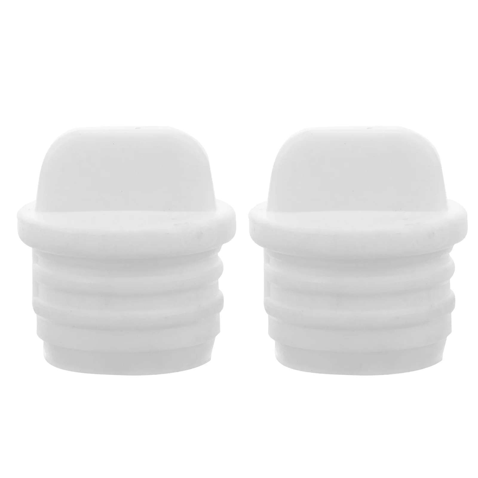

2 Pcs Mop Small Outlet Stopper Stoppers Water Leakproof Plug Rubber Bucket Drain Basket Replacement Supply
