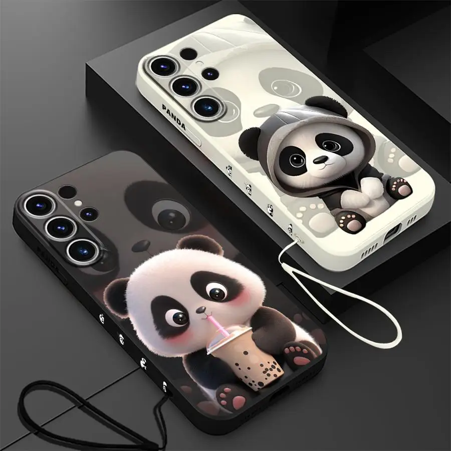 Adorable Panda Soft Phone Case Cover