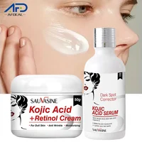 Kojic Acid Retinol Cream Skin Whitening Cream Remove Dark Spots Anti Aging Brighten Moisturizing Nourishing Facial Skin Care