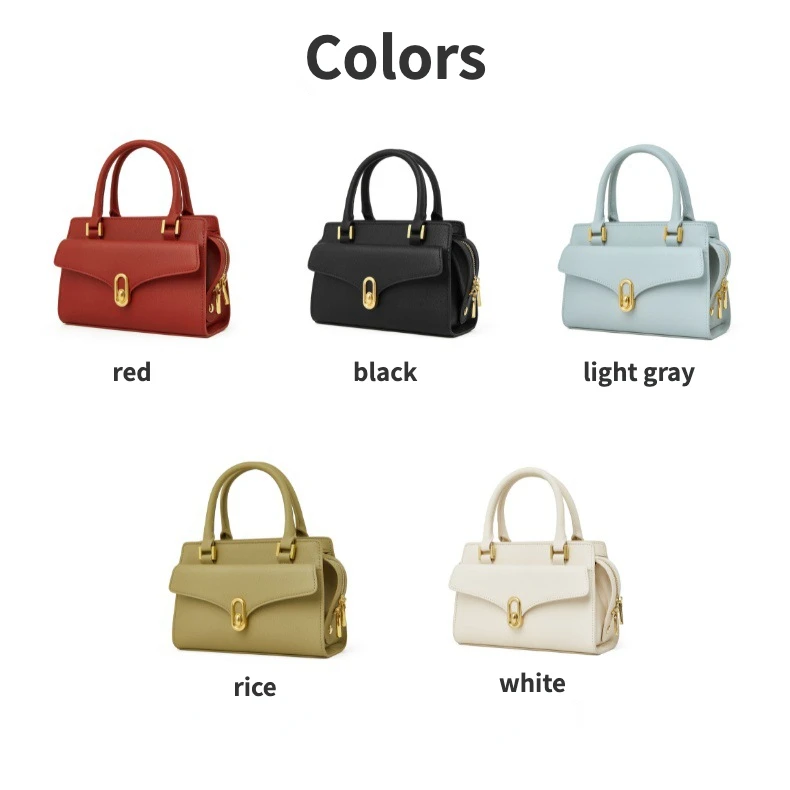 Große Damen Ledertasche Retro Umhängetasche Für Jeden Anlass_voghion.com