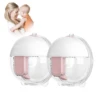 Wearable Breast Pump Hands Free Electric Breast Pumps Invisible Silent Pain Free Feeding Pump with 24mm Flange 150ml Capacity 1