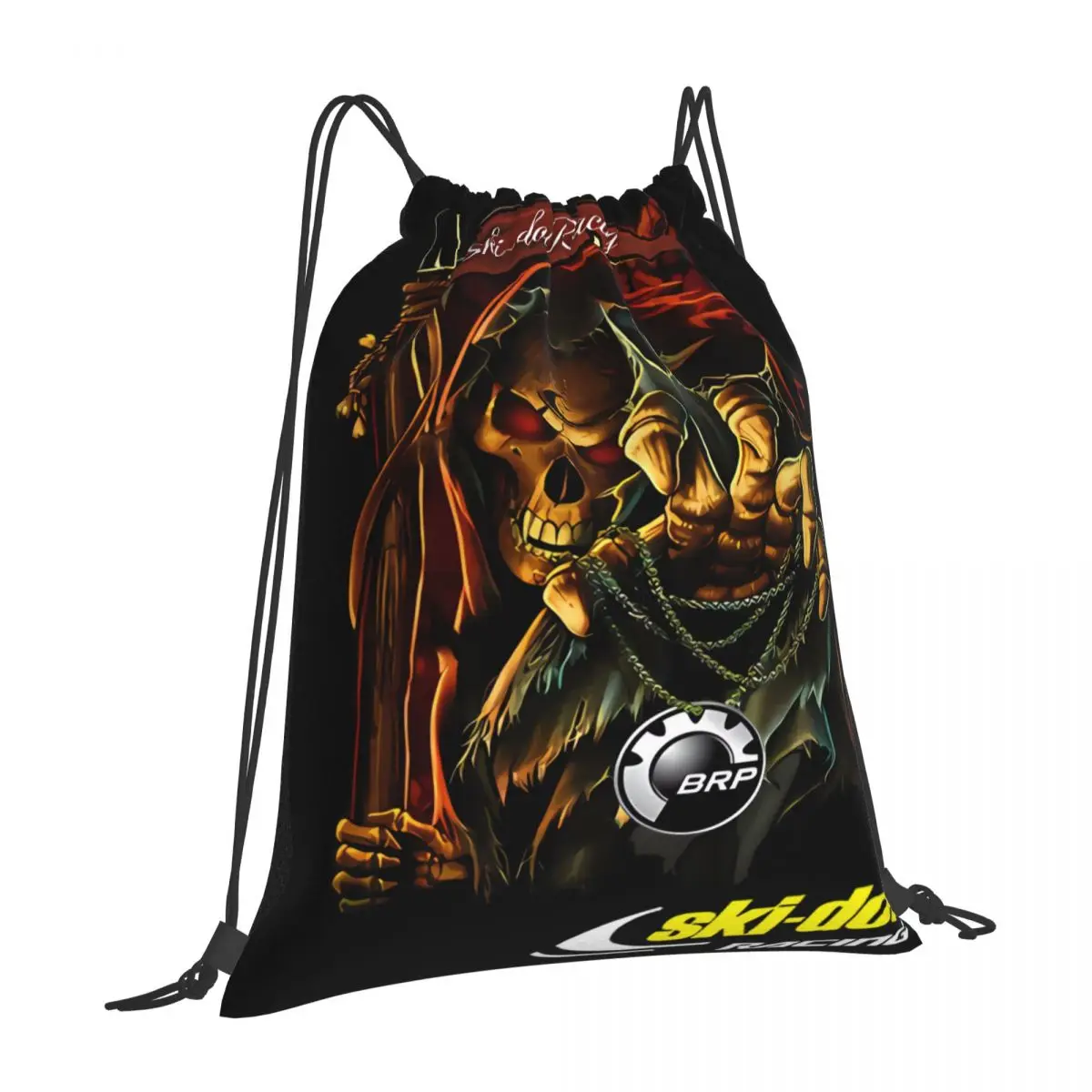 

Ski Doo Snowmobile Brp Xrs Tech-Savvy Drawstring Bags Designed Gadget Enthusiasts Perfect School Camping Excursions