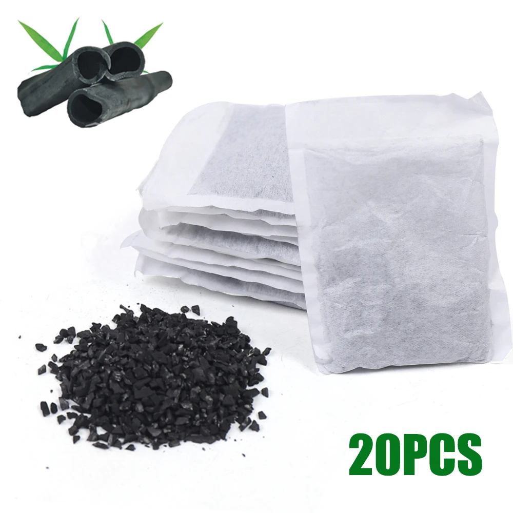 LOYALHEARTD 20 Pack of Distiller Filters Activated Carbon Filters Bags for Water Distillers