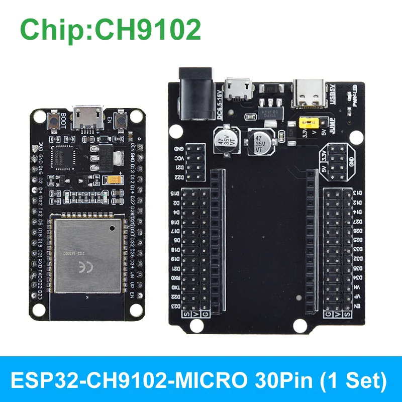 ตัวเลือกสินค้า บอร์ดพัฒนาโปรเจกต์ IoT ด้วย ESP32 หน่วยความจำสูง