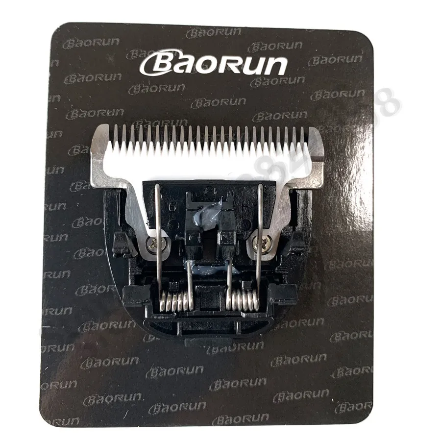 1pc Brand BaoRun Original Ceramic Blade For P2 P3 P6 P7 P9 S1 Spare Knife Pet Clipper Cutter 24 Teeth 33 Teeth Optional hair trimmer pet clipper dog hair trimmer pet hair trimmer dog clipper dog clipper blades