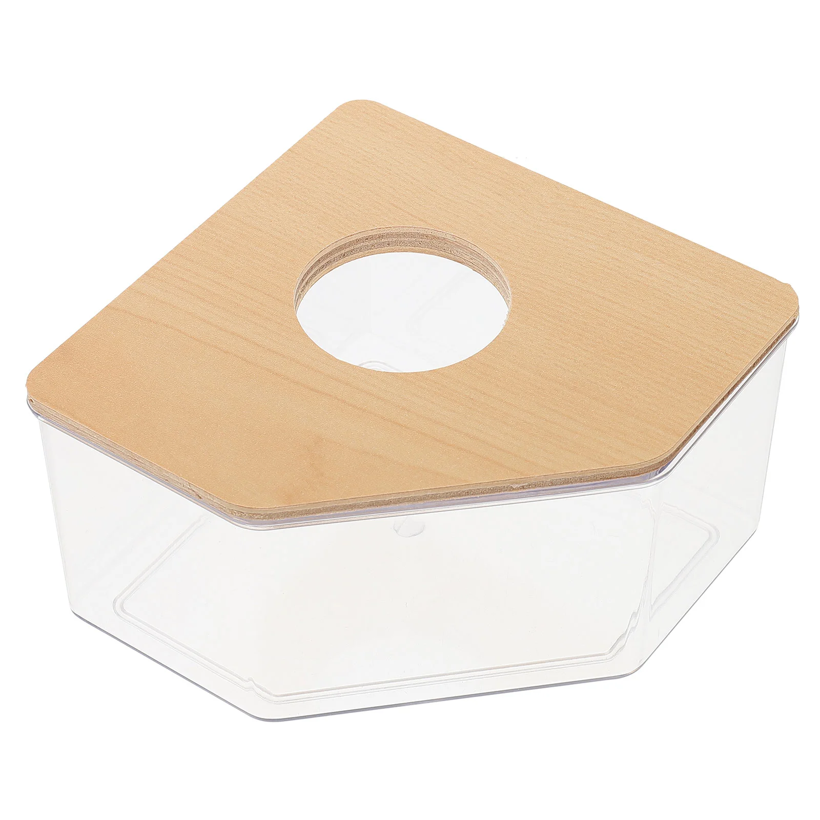 

Hamster Sandbox Small Animal Bath House Container Cages Bathtub Portable for Hamsters Delicate Chinchilla Household