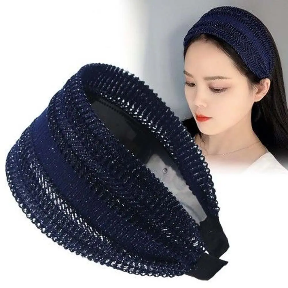 

Trendy Elegant For Girls Headwear Hollow Wash Face Lace Hairbands Korean Head Wrap Women Hair Hoop Headband