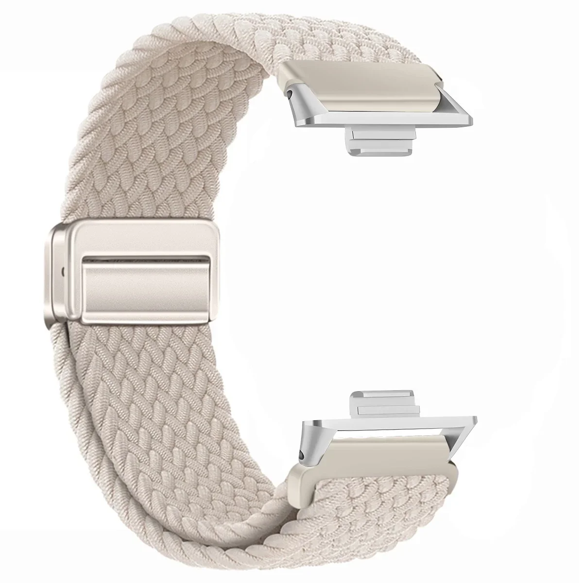 Nylon Braided Magnetic Buckle Strap - Breathable & Comfortable Replaceable Band