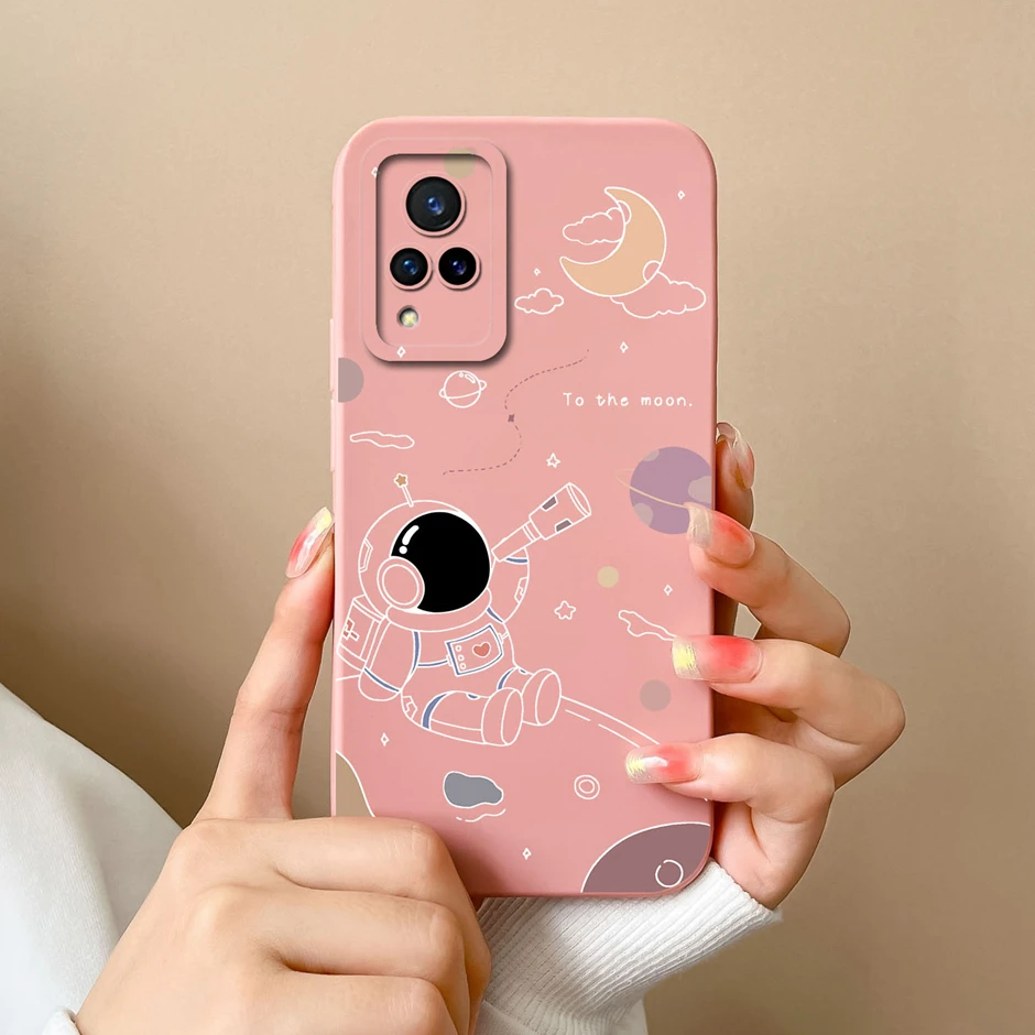 Cute Cartoon High-Quality Liquid Silicone Phone Case - New Design