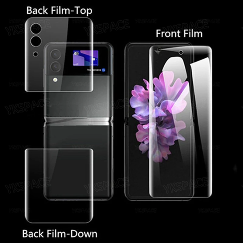 3-in-1 Matte Frosted Soft Hydrogel Film Screen Protector