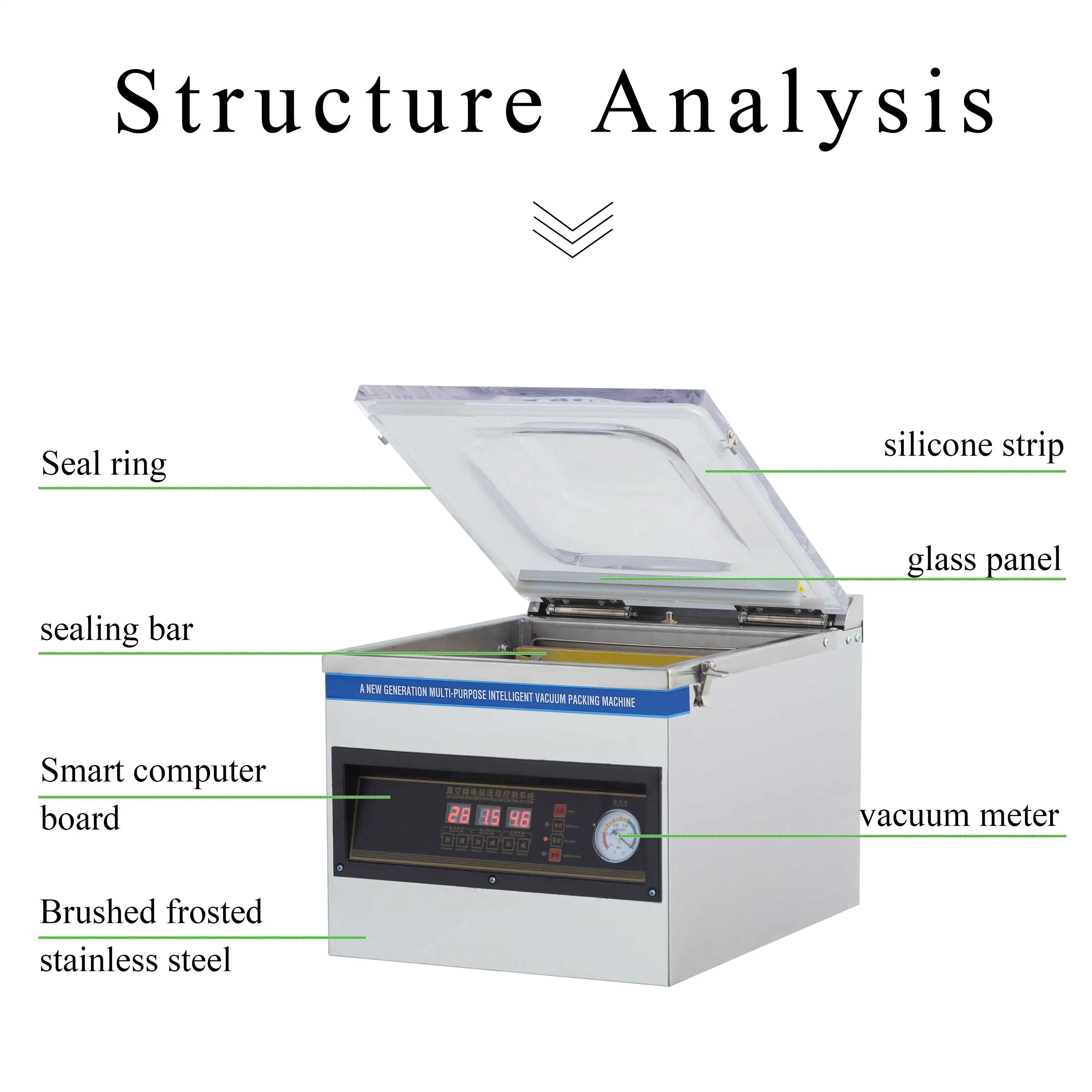 100% Warranty Tabletop Vacuum Packer, Vacuum Packaging Machine, Food Vacuum  Chamber Sealer - Vacuum Food Sealers - AliExpress