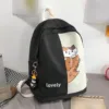 Japanese Style College Backpacks Girls Korean Cartoon Cat Schoolbag Backpack For Primary School Students Constellation Backpacks 2