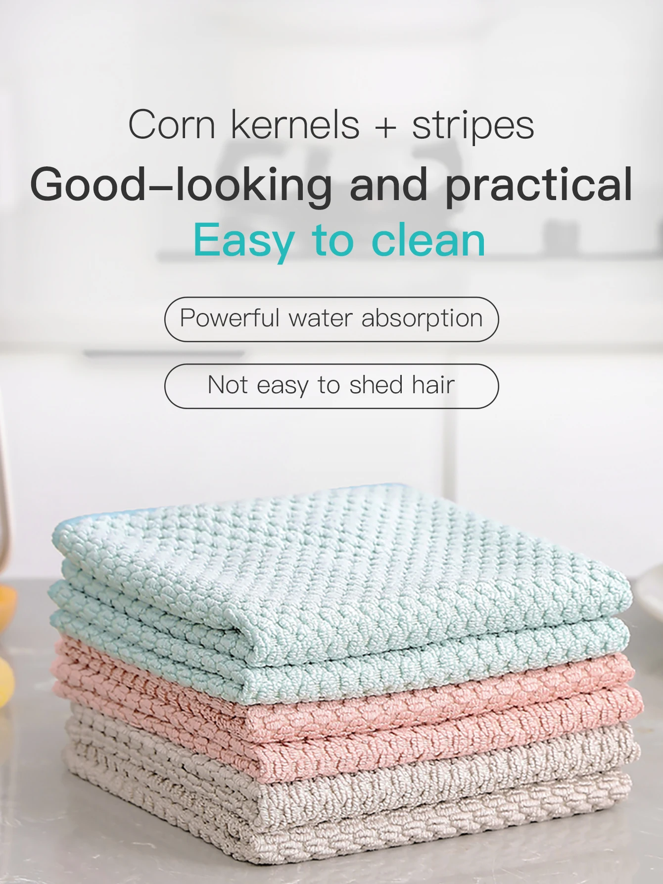 Premium Dual-Sided Microfiber Cleaning Cloth