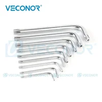 Jeu de clés Torx à bras Long et court, métrique Durable, clé étoile, outil manuel, tournevis T10 T15 T20 T25 T27 T30 T40 T45 T50 3