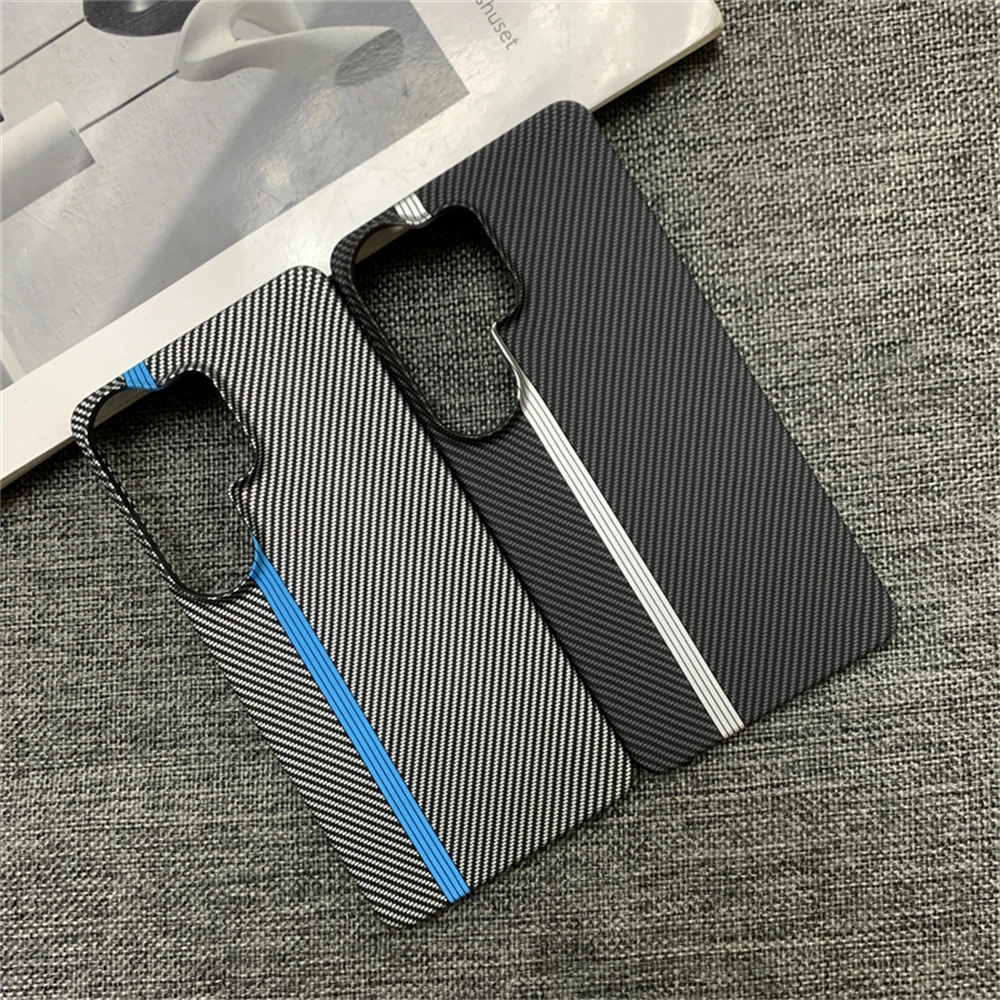 Ultra Slim Carbon Fiber Luxury Thin Business Armor Cover