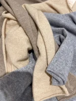 100% pure cashmere free collar bottoming autumn and winter slim sweater Joker needle bottoming - Image 4