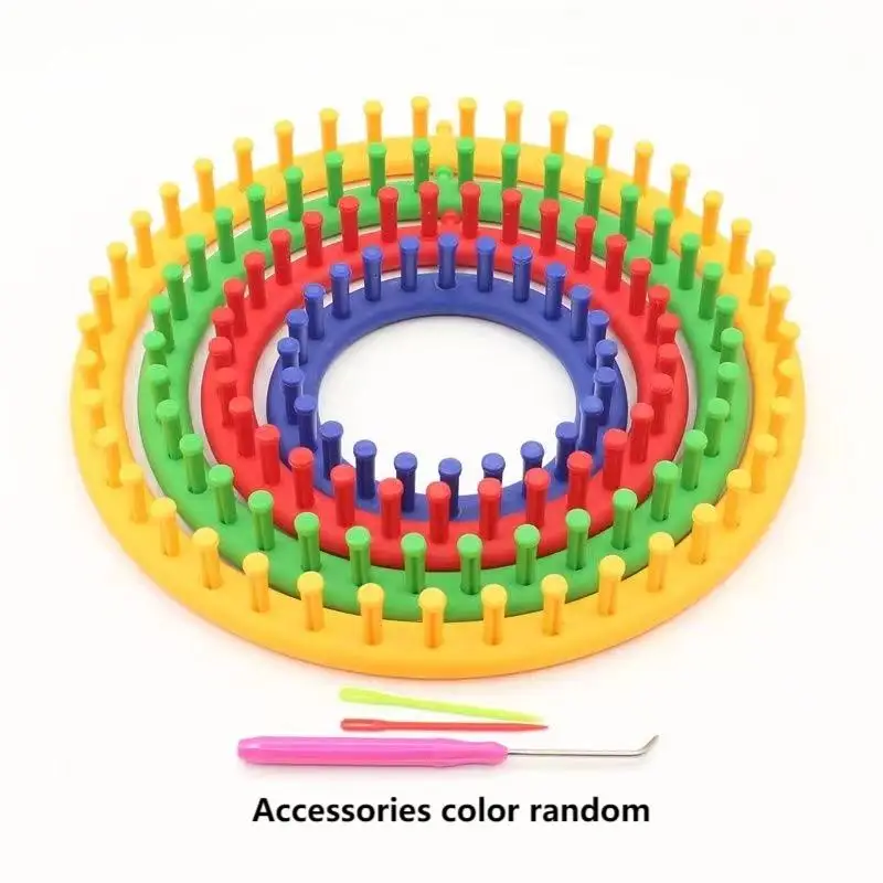 4 self-woven scarf knitting artifact wool handmade diy knitter sweater Lazy knit scarf bib blanket shawl tool set