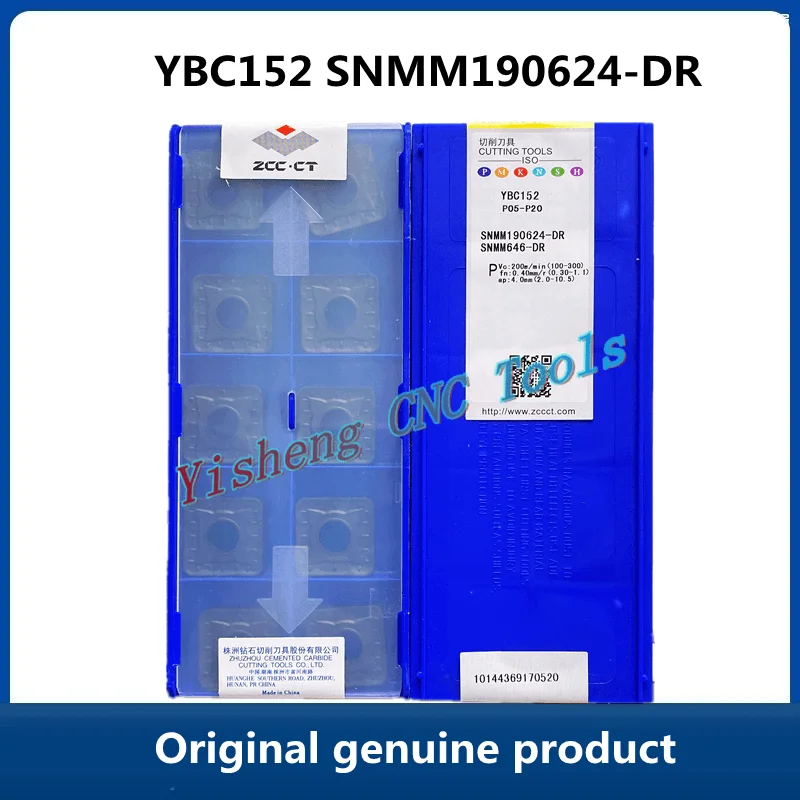 

Оригинальный держатель инструмента ZCCCT SNMM19 190624 SNMM190624-DR YBC152 YBC252 YBC351 для разделения пазов токарного станка с ЧПУ обработка стали