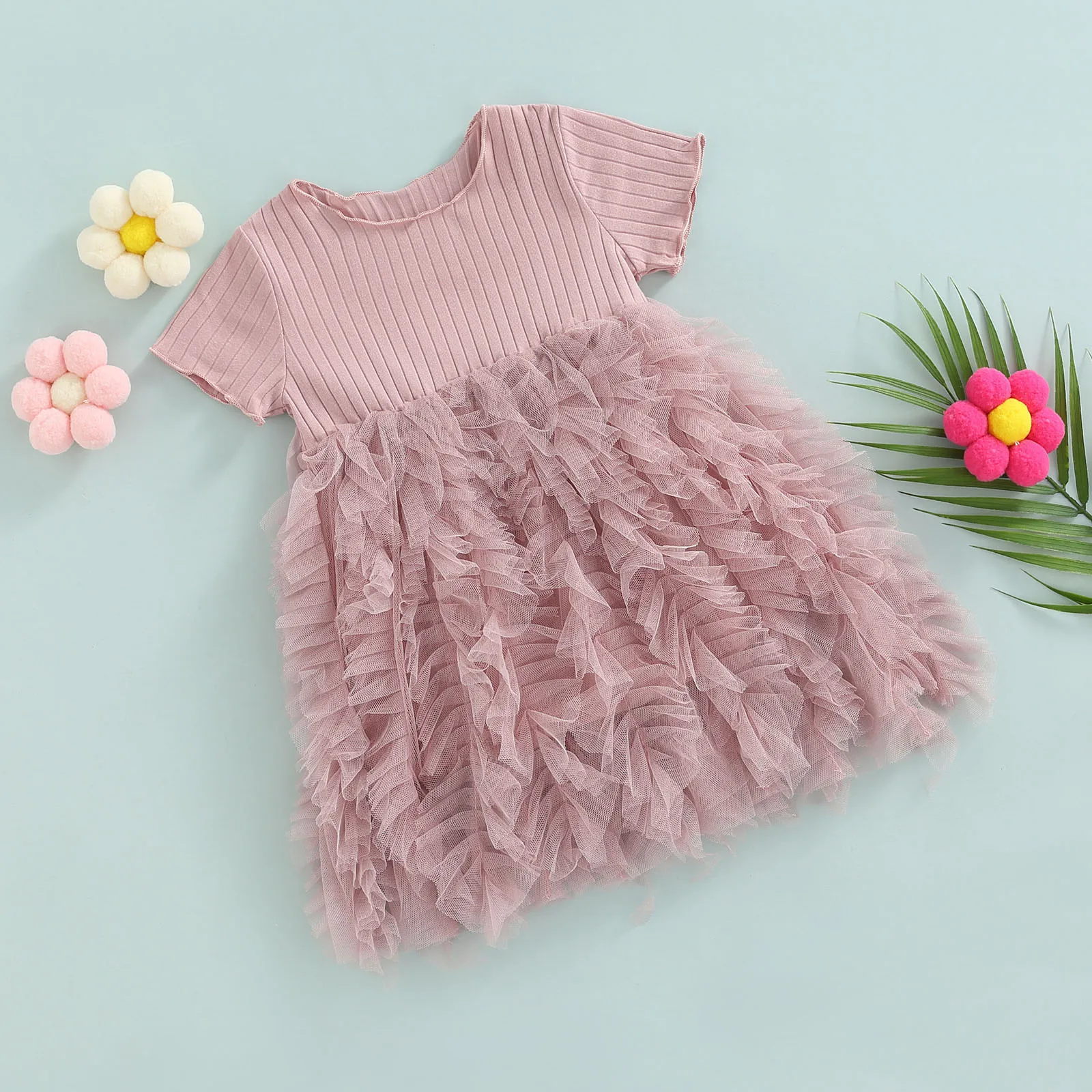 Girls Dress 1-6Y Toddler Kid