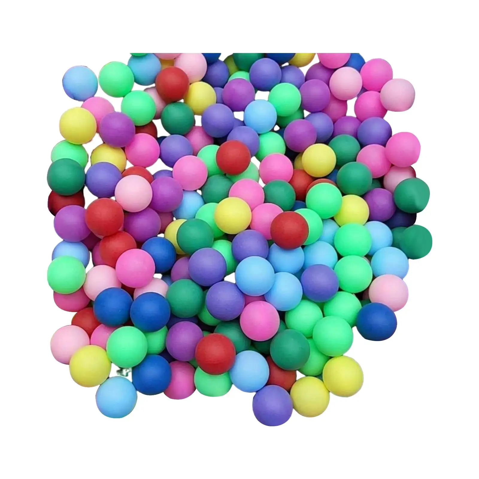 50x 40mm Table Tennis Balls DIY Colored Ping Pong Balls for Party Decoration