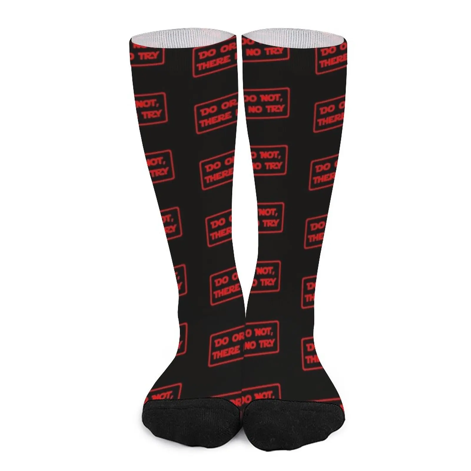 Do or do not, there is no try... (Red) Socks socks aesthetic socks for Women Men′s sock rachmaninoff rachmaninov composer conductor and pianist socks aesthetic rugby funny sock boy socks women s