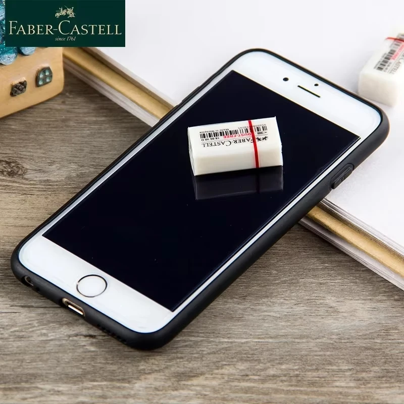 Faber-Castell Sketch Painting Eraser Strong Wipe Super Clean Dust Free Rubber for Drawing/Sketch Art Stationery Supplie 1/2/3Pcs 4